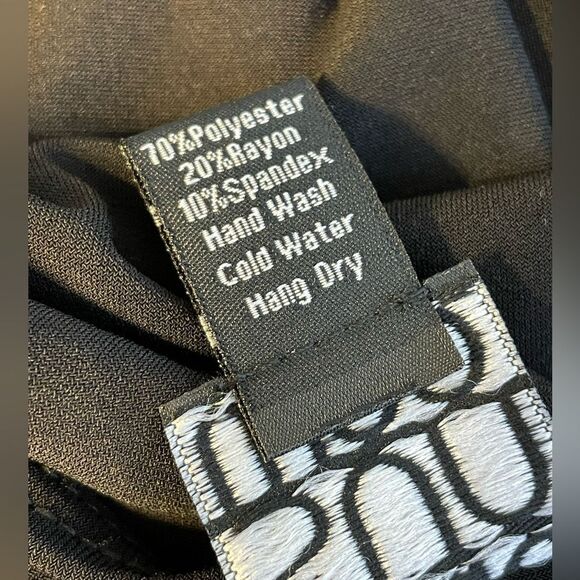 CLARA SUNWOO Asymmetrical Tunic Black L - Picture 8 of 8